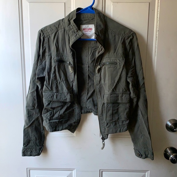 Green spring or fall jacket - Picture 1 of 7